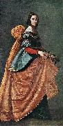 Francisco de Zurbaran Santa Isabel de Portugal Germany oil painting artist